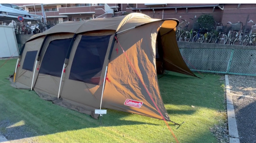 ✨大型/おまけ2種付✨Coleman アテナ トンネル 2ルームハウス LDX 巨大