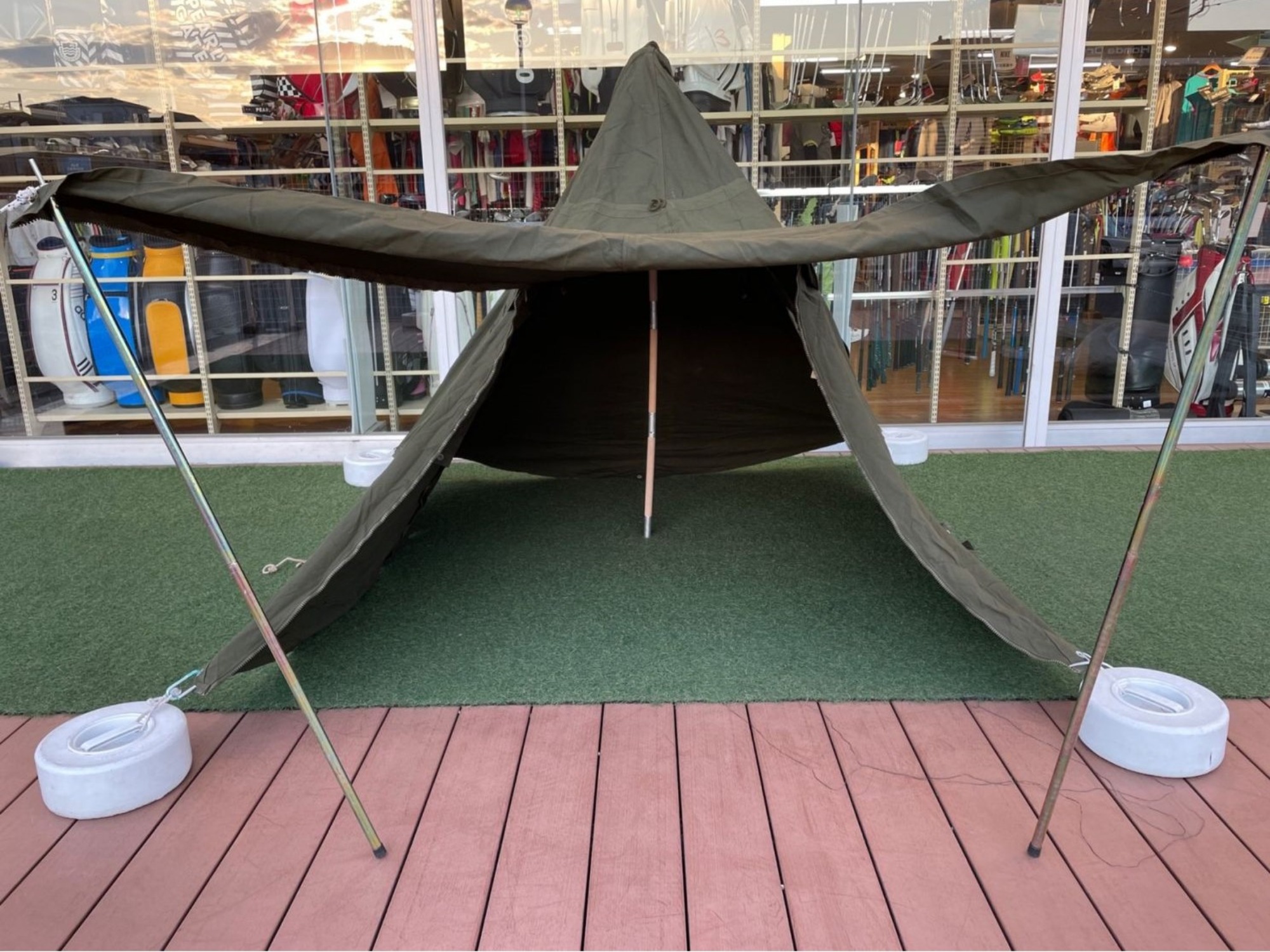 人気のポーランド軍幕(ジップ加工済み) 入荷しました！[2023.02.25発行