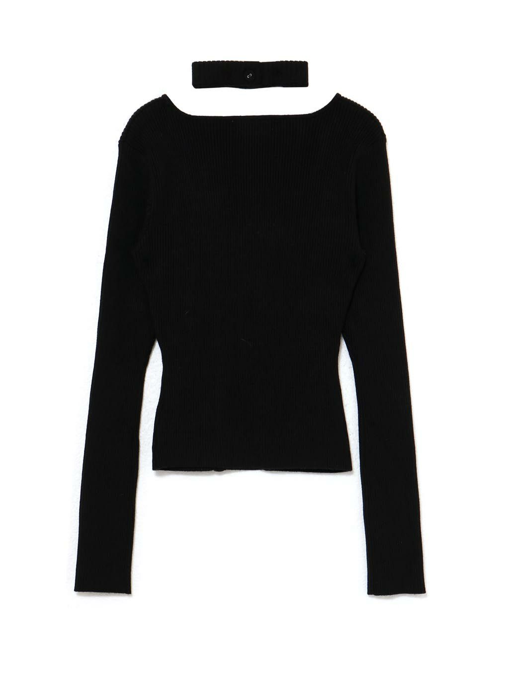 BUBBLES】チョーカーボタンニットトップス | sparkling mall online store