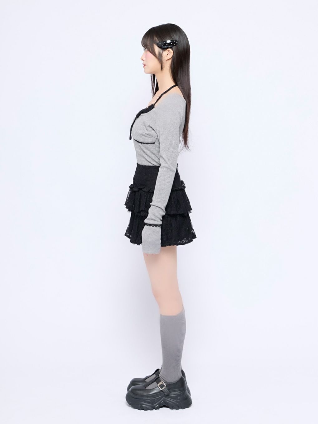 BUBBLES】レイヤードパターントップス | sparkling mall online store