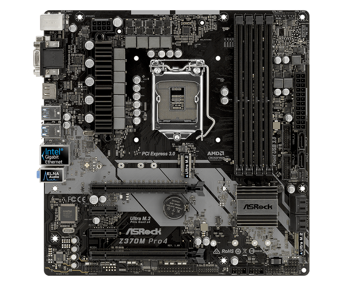 i7-8700K ASRock Z370 Pro4 DDR4メモリ8GB ×2 ASRock z370 pro4 + i7