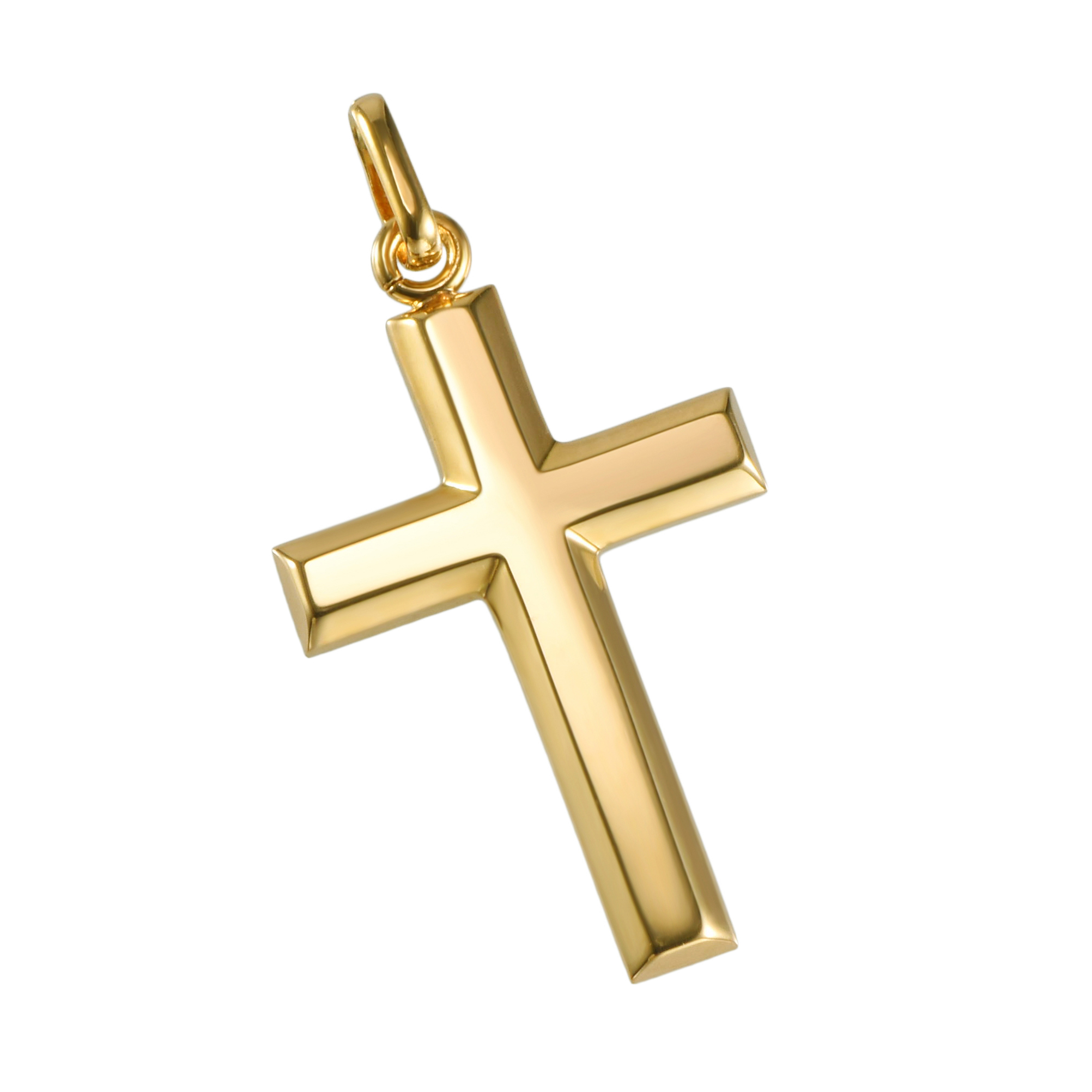 K18 18金 ゴールド リトル クロス ペンダント トップ | SPERANZA