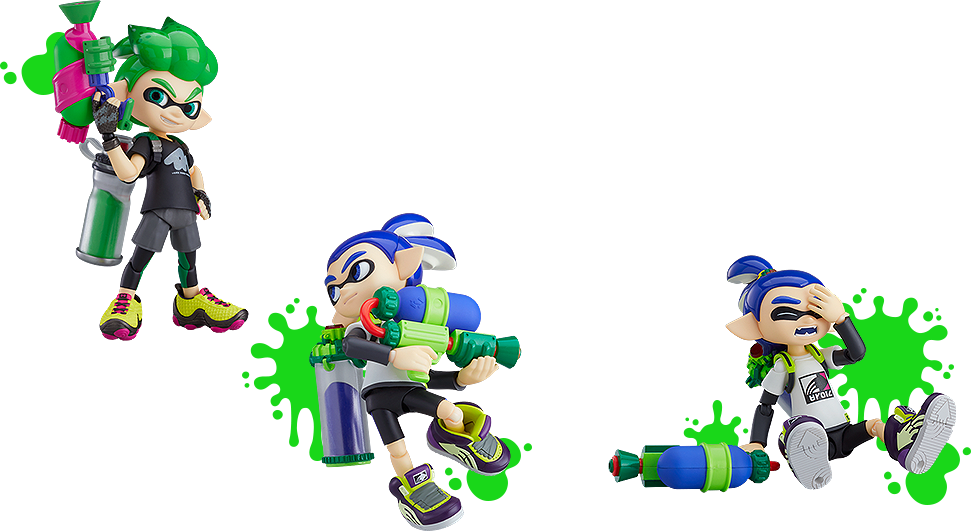 Splatoon』figma Splatoon ボーイ 特設サイト | グッドスマイルカンパニー