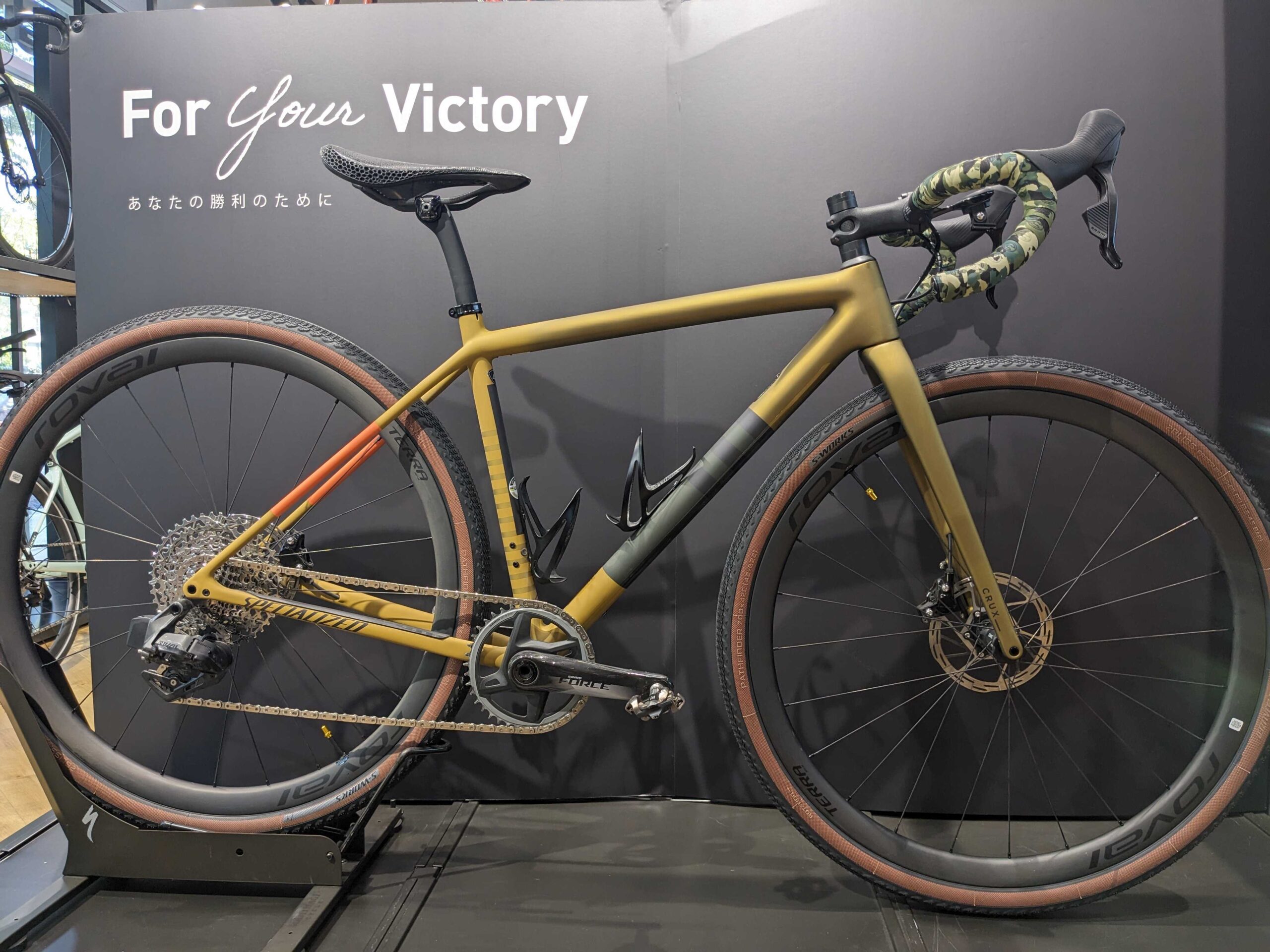 お客様バイク紹介】軽量グラベルロード CRUX | スペシャライズド 名城