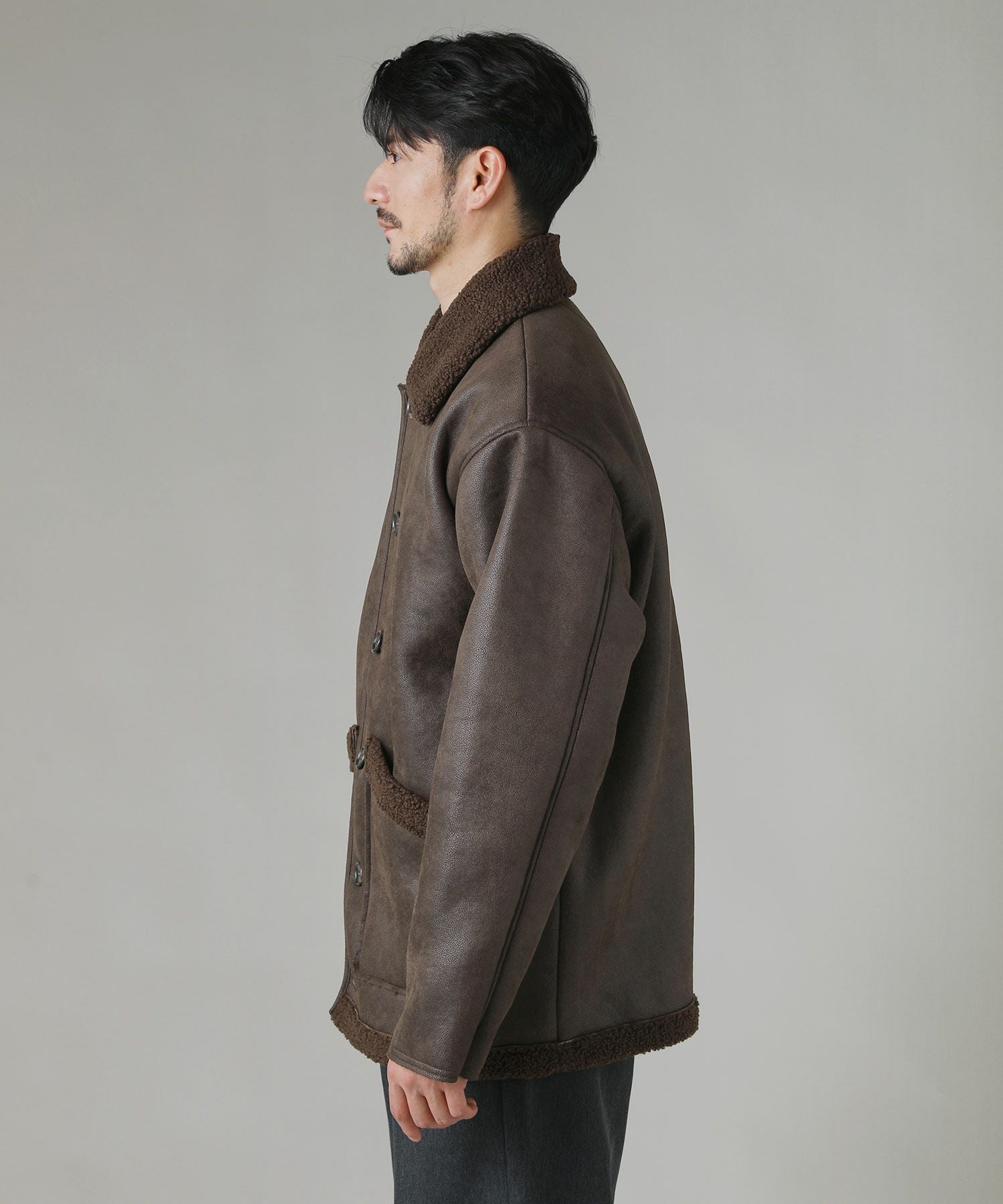 フェイクムートンカラーランチジャケット | 【公式】SPU スプ公式通販