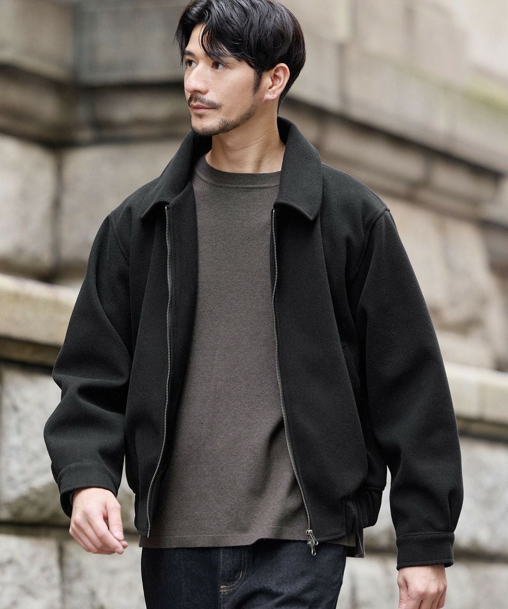 メルトンショートダブルジップ2WAYネックブルゾン | 【公式】SPU スプ