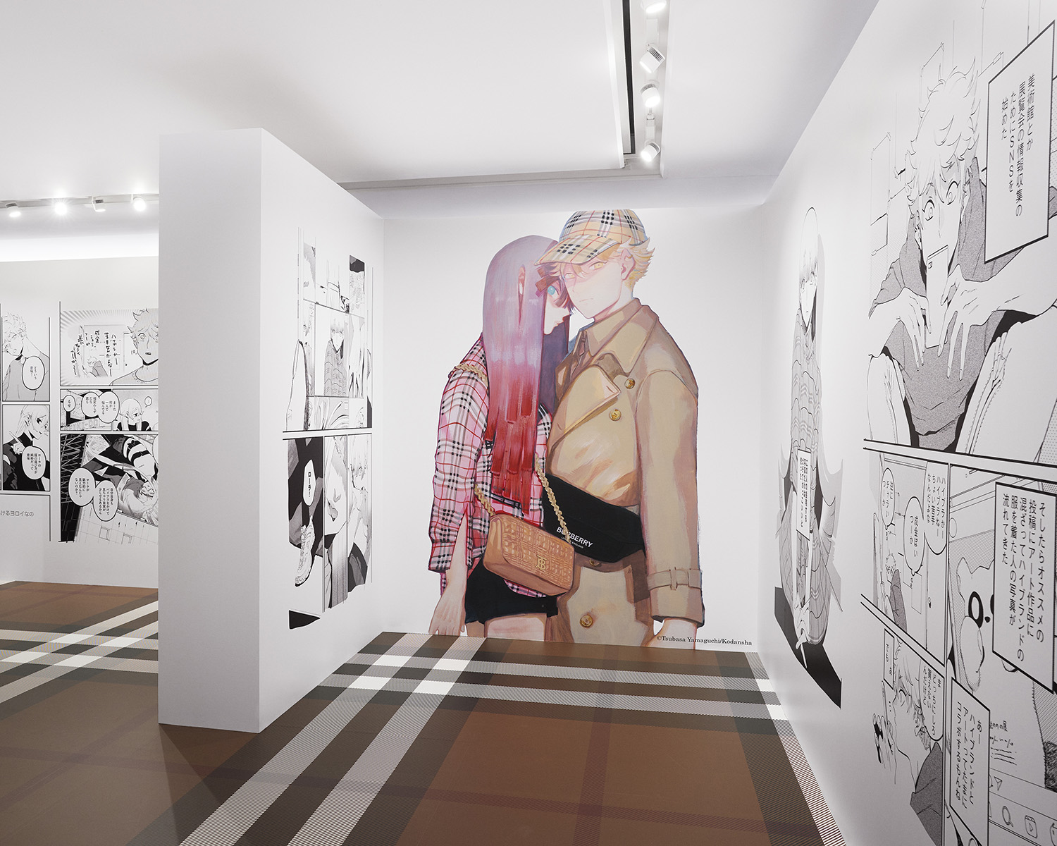 BURBERRY& BLUE PERIOD INSTALLATION | SWAG HOMMES