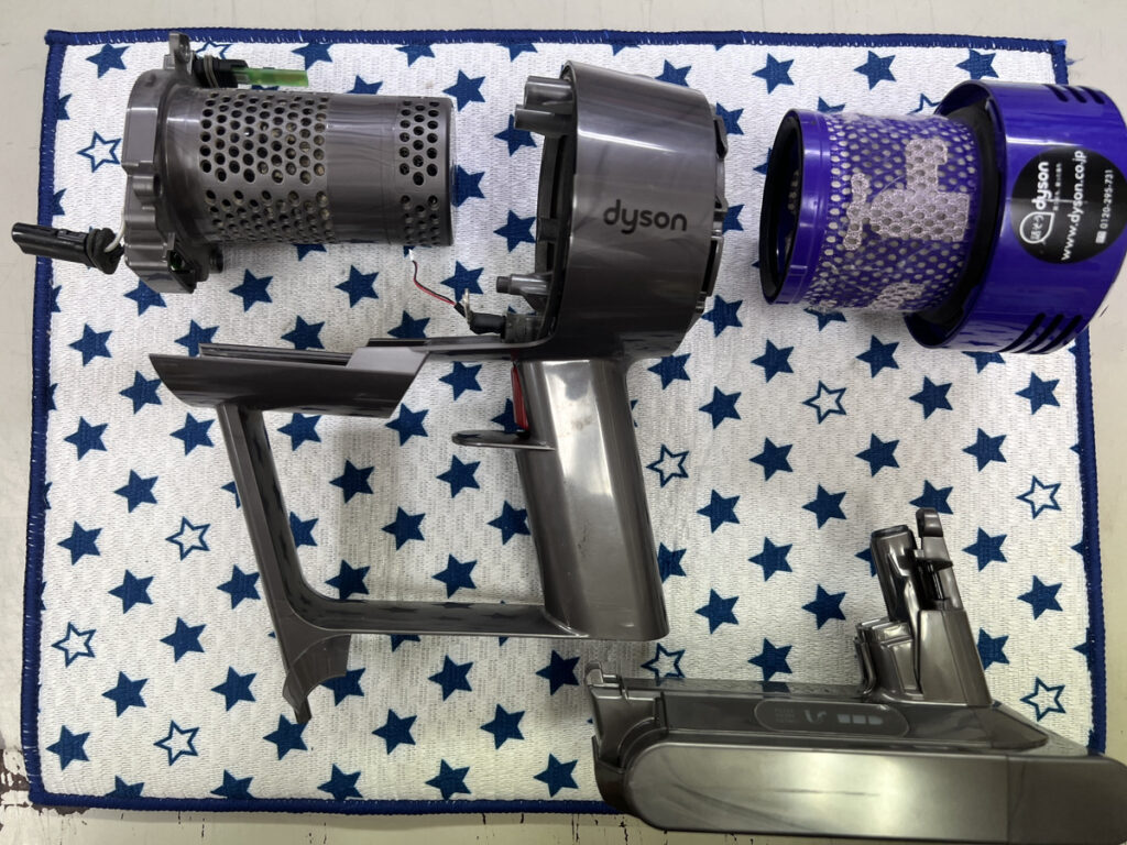 ダイソン掃除機修理】モーター交換修理 スイープマスター公式サイト