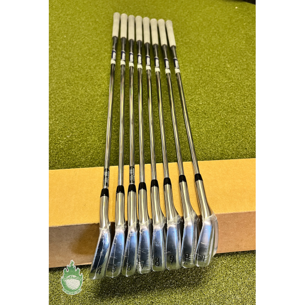 New RH 2021 Titleist T100 Irons 4-PW/50* Project X 6.0 Stiff Steel