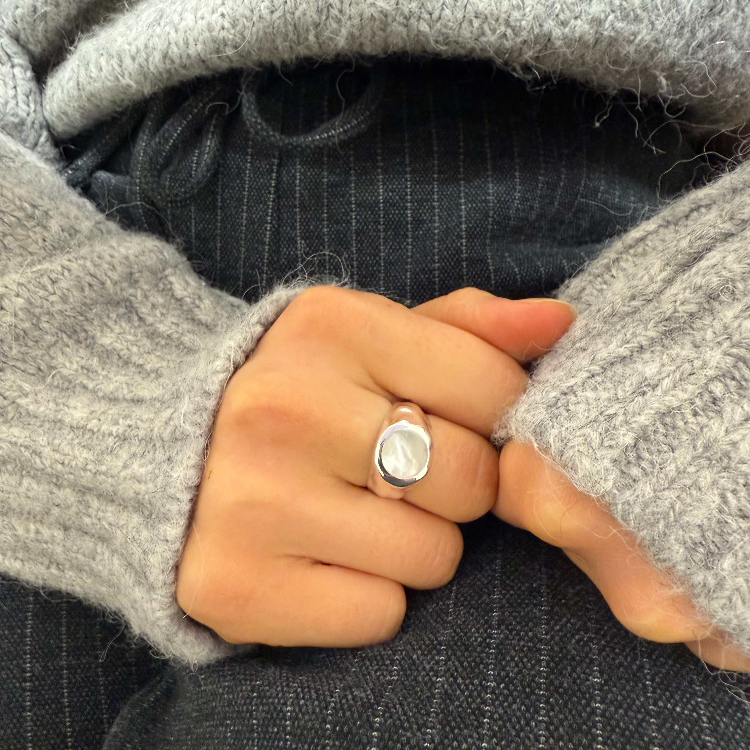 Pearl Silver Ring – St James Jewellers