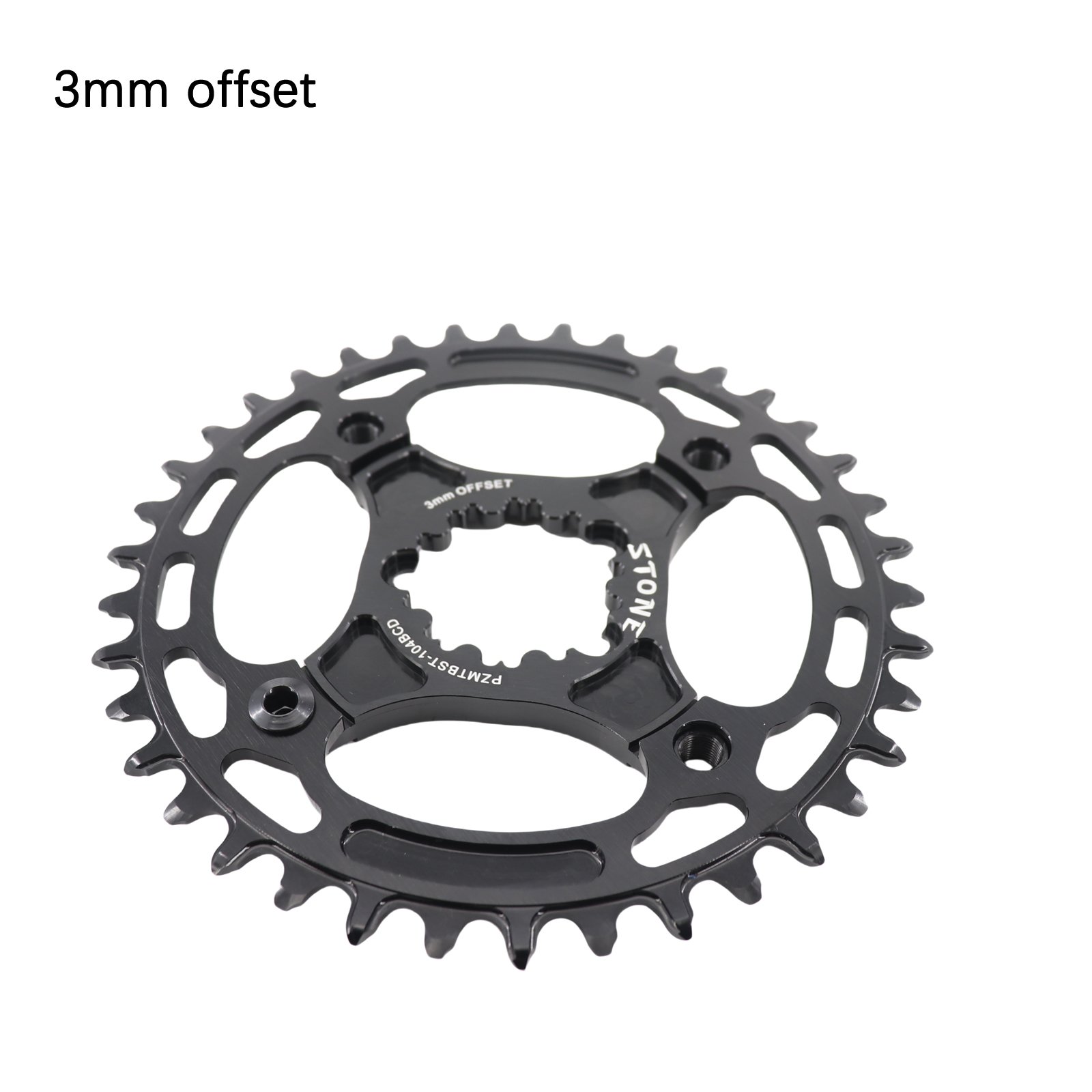 Stone チェーンリングスパイダー 0mmオフセット GXP～104BCD SRAM BB30