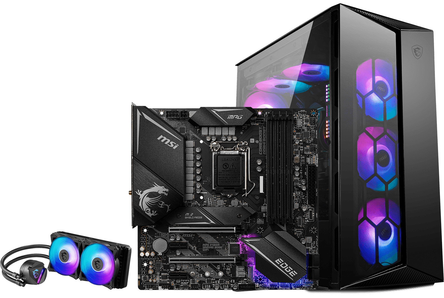 MSI MPG Z490M GAMING EDGE WIFI mATX Gaming Motherboard (10th Gen