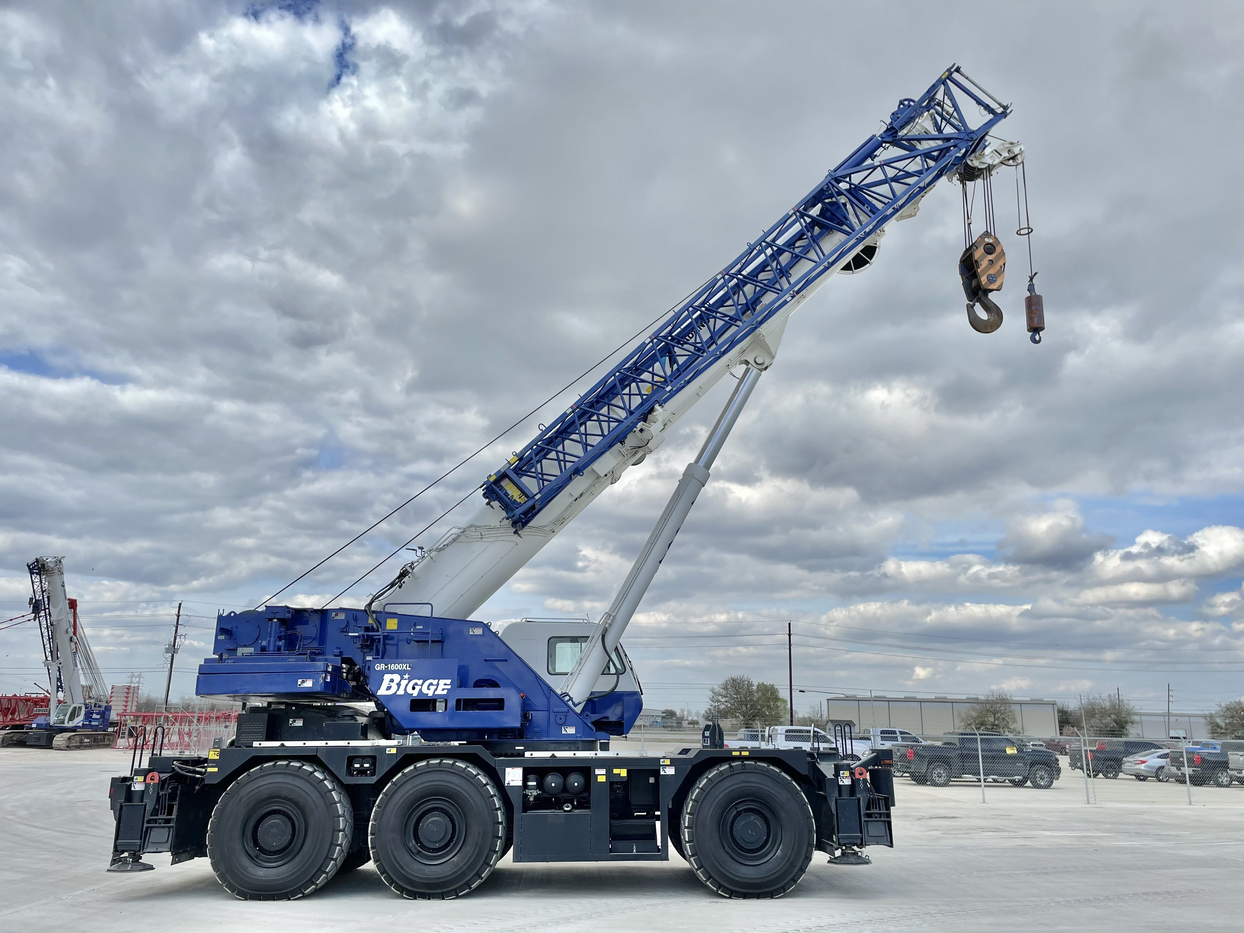 Tadano GR-1600XL-3 Rough Terrain Crane For Rent | Bigge.com