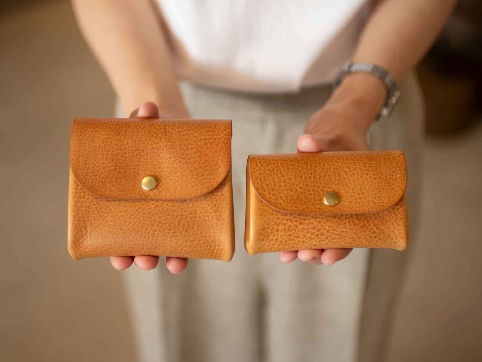 カシメミドル財布 |analogico（アナロジコ）