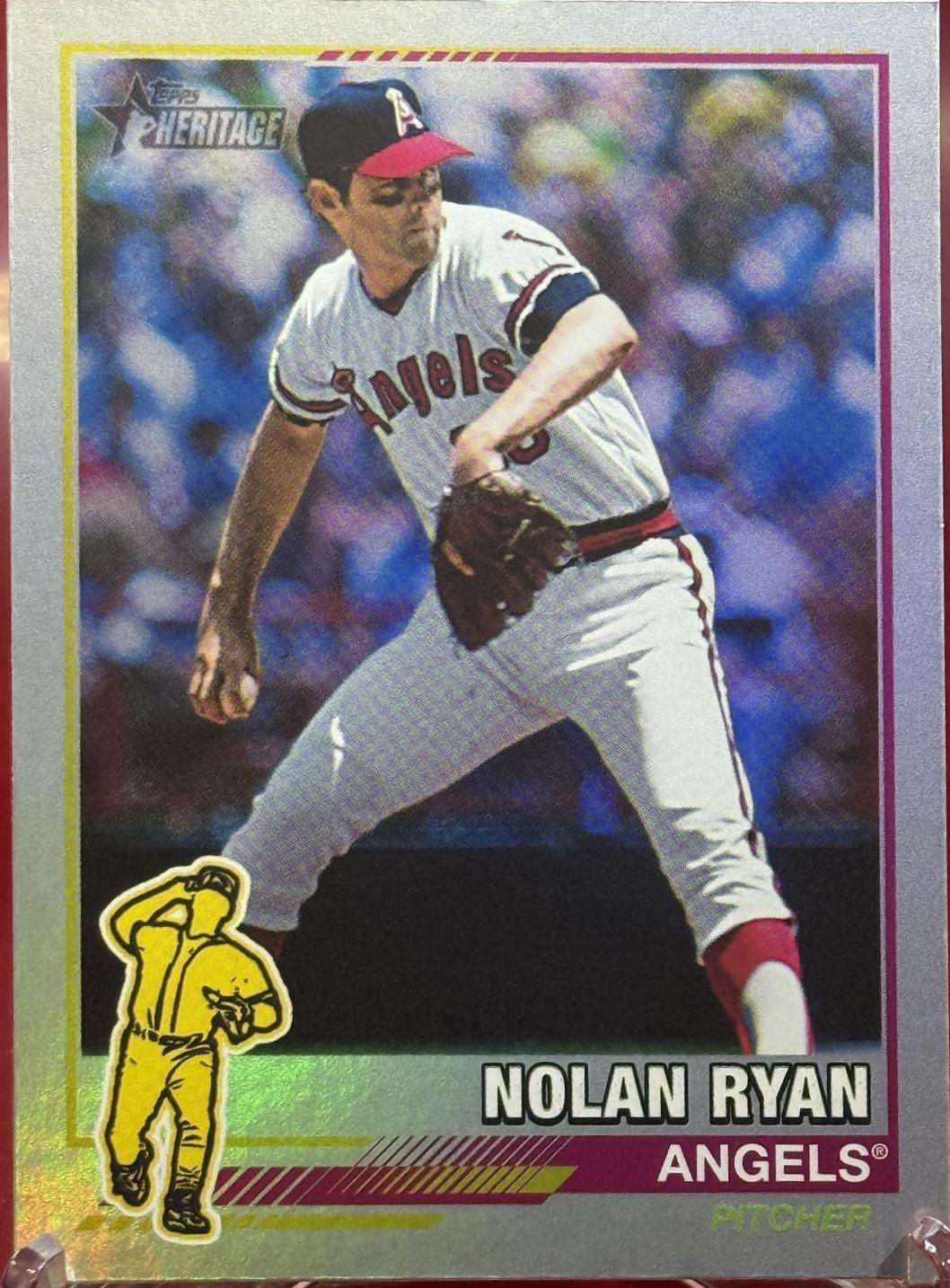 Nolan Ryan [Holographic] #76R-2 Prices | 2025 Topps Heritage 1976