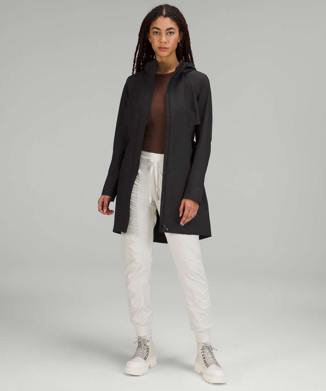 Lululemon Rain Rebel Jacket - Black - lulu fanatics