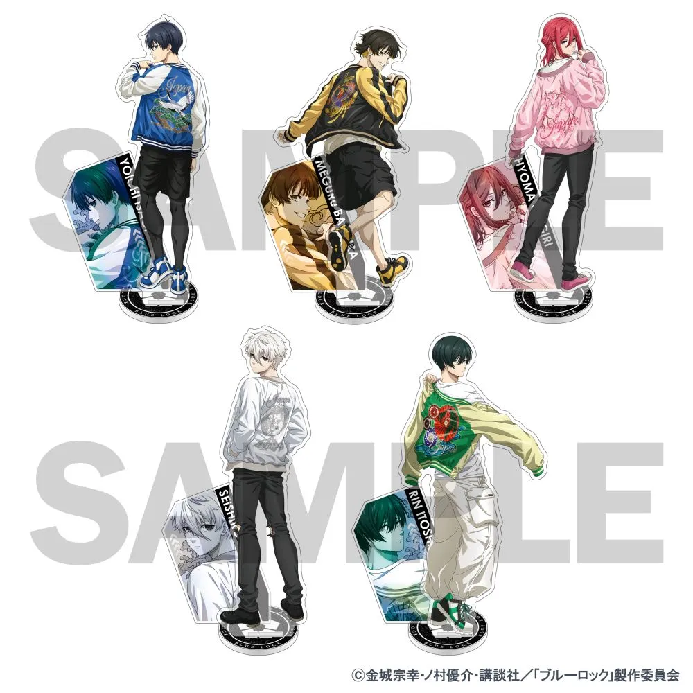 TVアニメ「ブルーロック」の描きおろしイラストを使用した特製花札が登場！