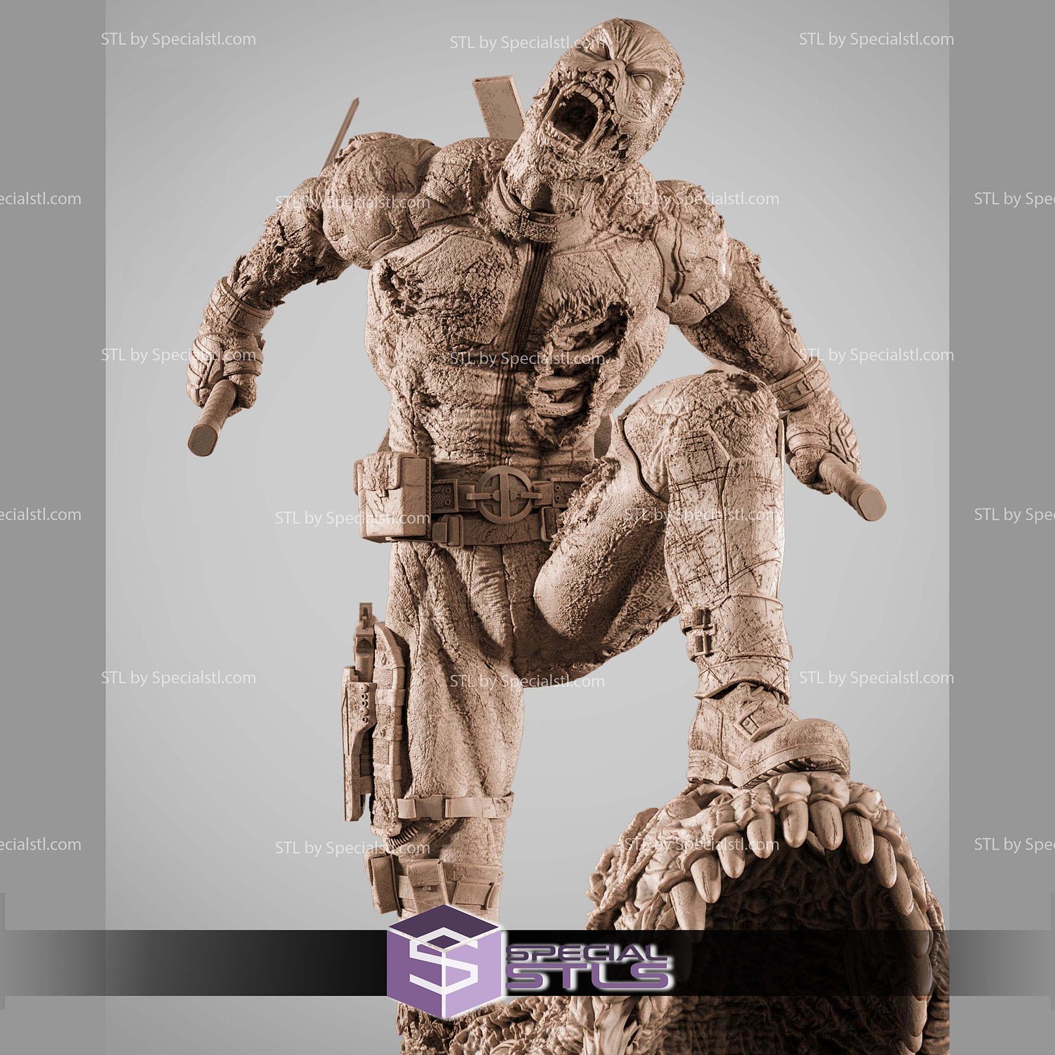 Deadpool Zombie 480mm STL Files | SpecialSTL