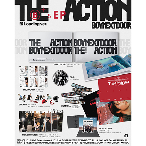 The Action【CD】 | BOYNEXTDOOR | UNIVERSAL MUSIC STORE ANNEX