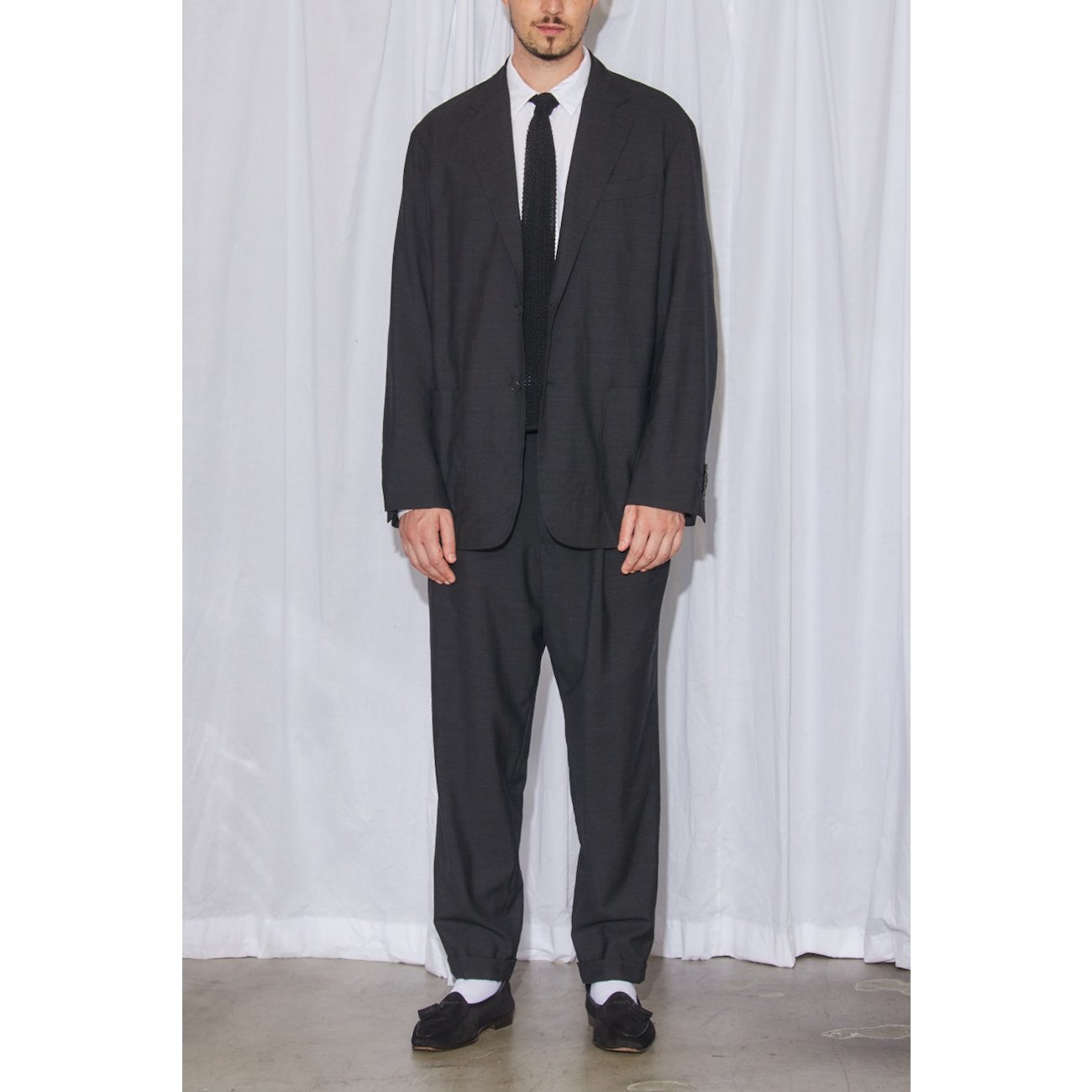 COMOLI / コモリ | ウール 2タックパンツ - Beige | 通販 - 正規取扱店