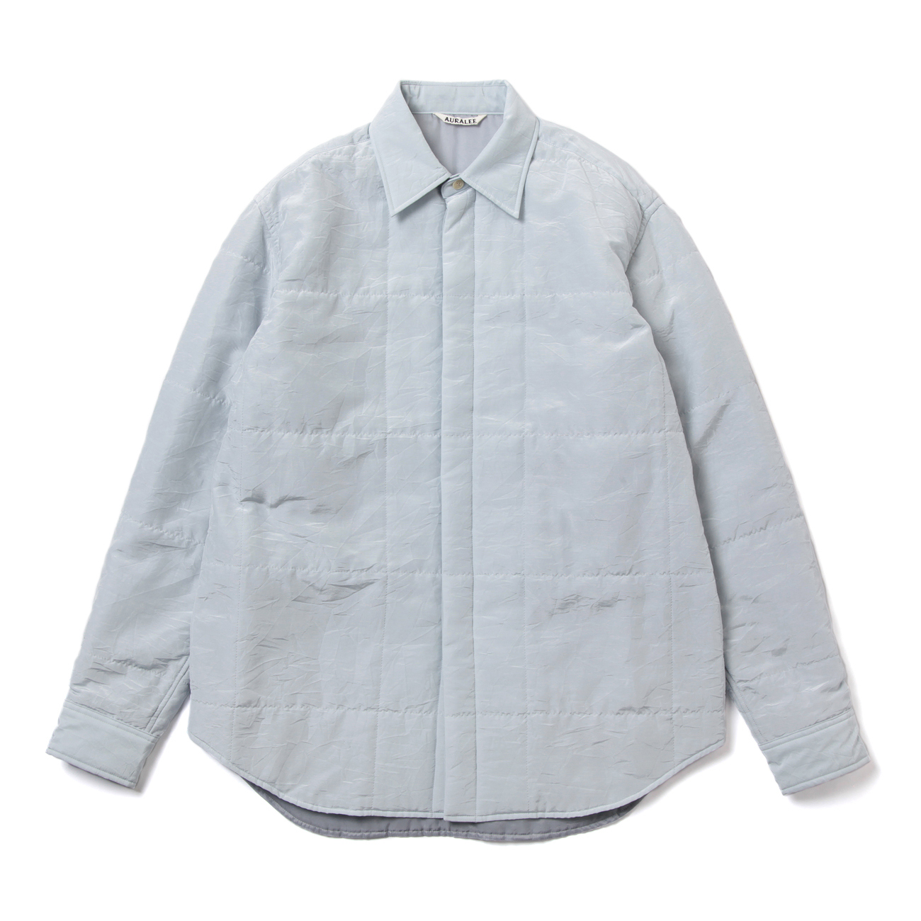 AURALEE / オーラリー | QUILTED LIGHT SILK COTTON SHIRT (レディース