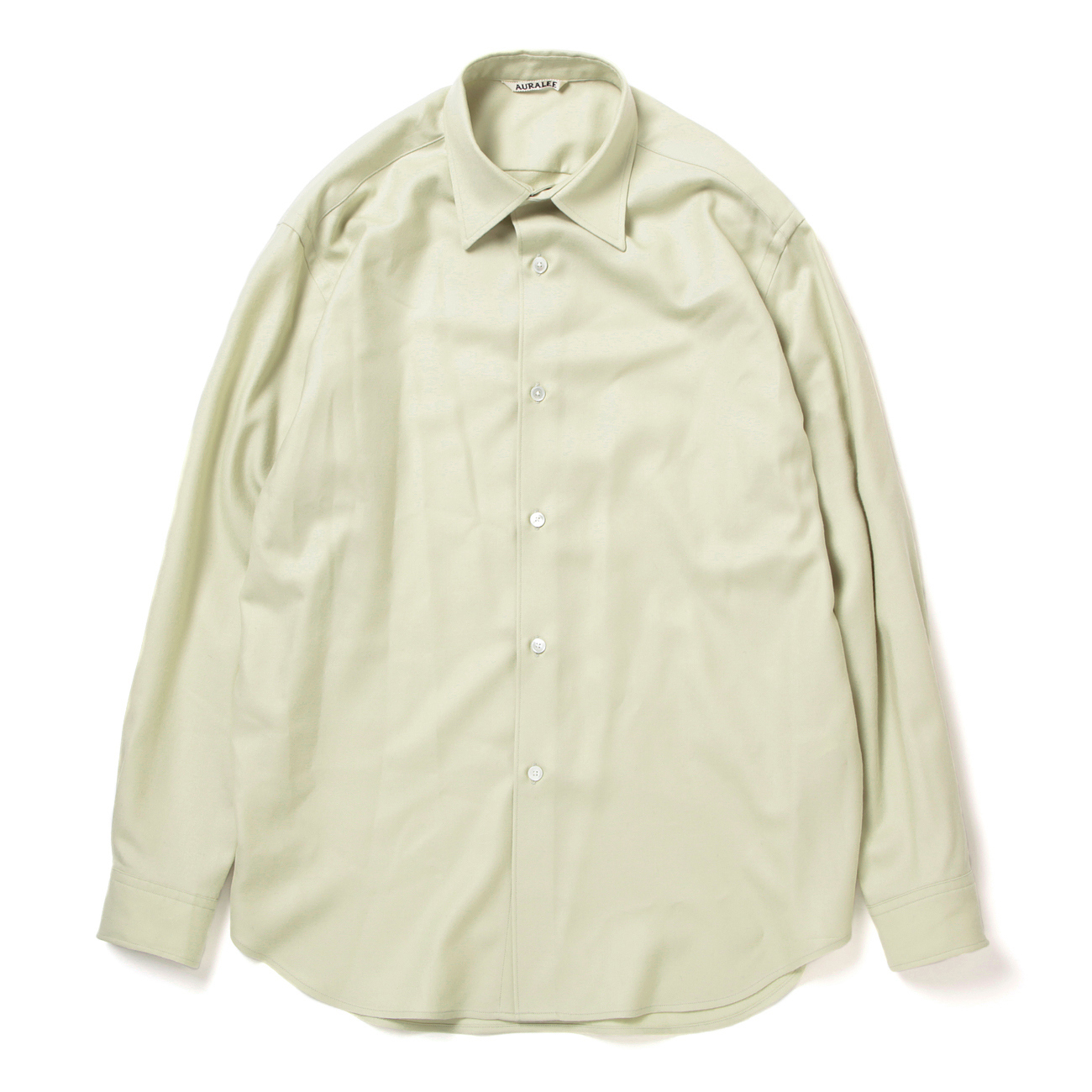 AURALEE / オーラリー | SUPER LIGHT WOOL SHIRT (レディース) - Light
