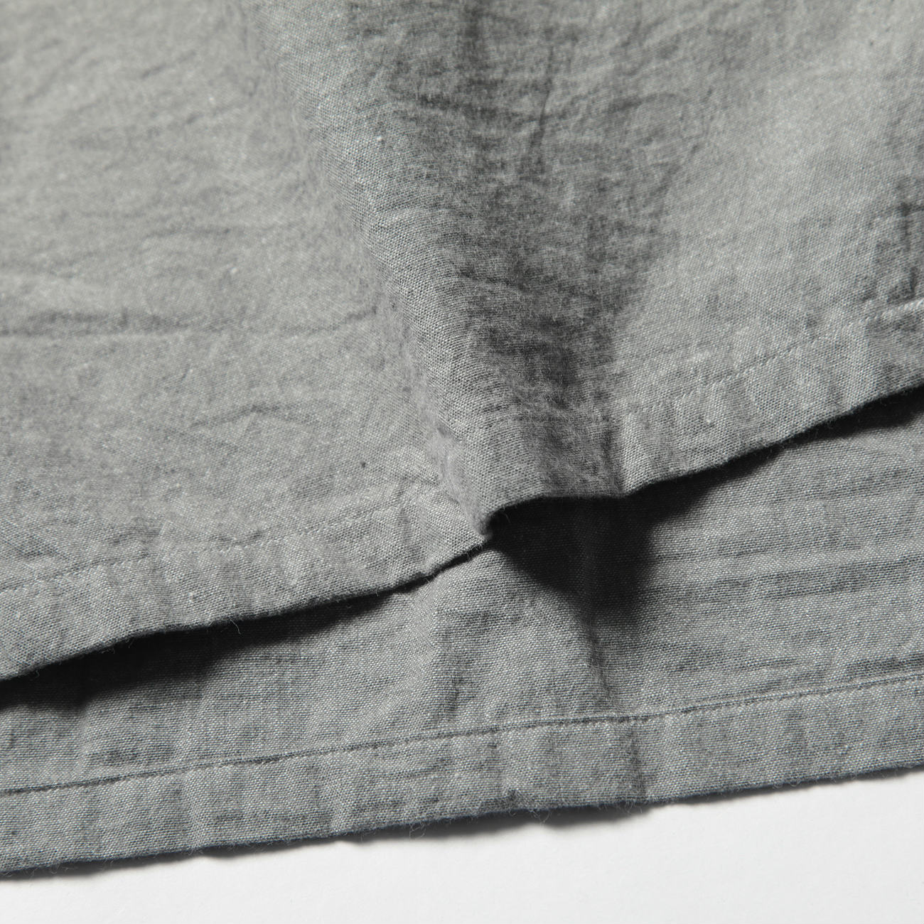 Porter Classic / ポータークラシック | WIDE POCKET SHIRT - Gray