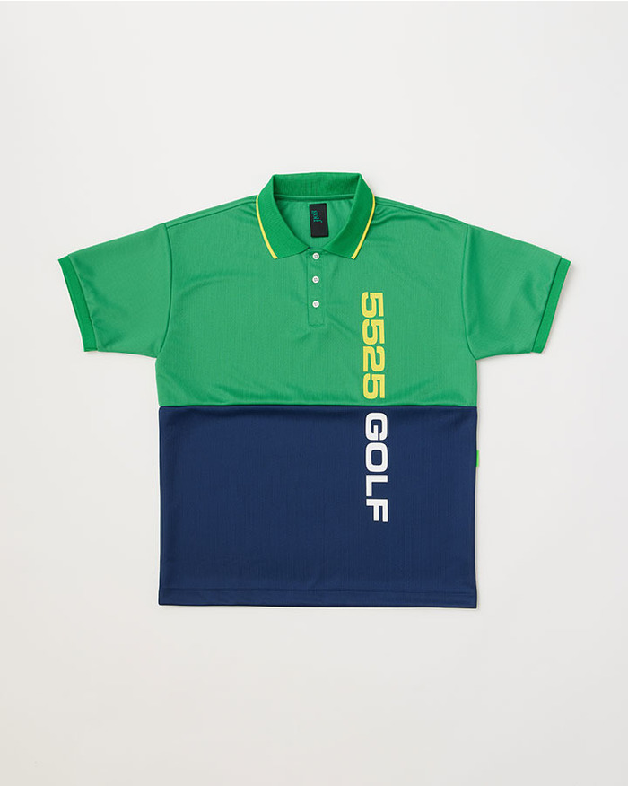 store.5525gallery.com｜COLOR PANEL GOLF SHIRT