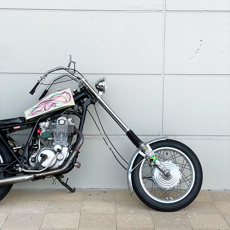 SR400/500用 フロントフォーク 17.5cm ジョイント ペア / 2％er