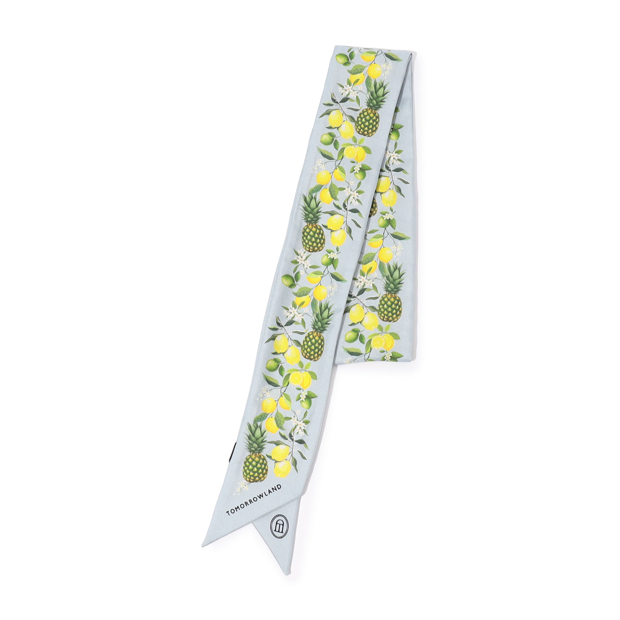 Atelier TOMORROWLAND FRUITS シルク ボウタイスカーフ