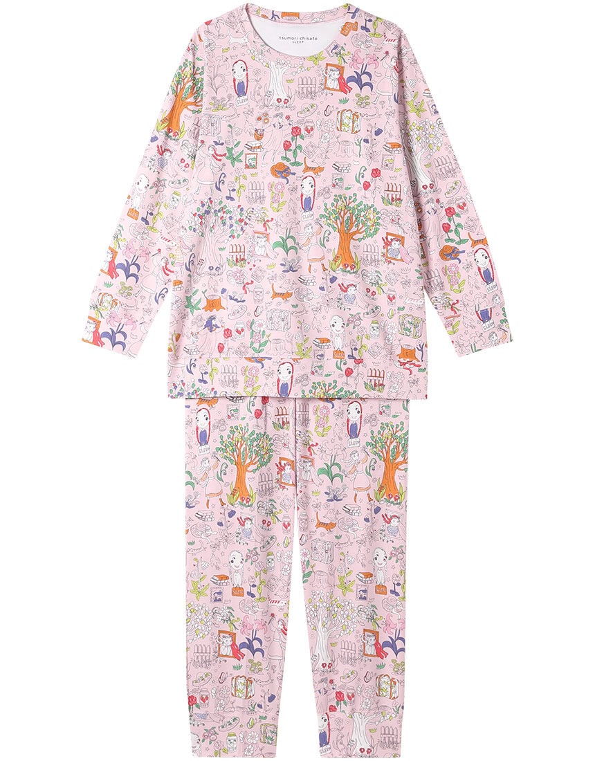 ツモリチサトスリープ 【綿100％】ふわっとやわらかなスムース素材