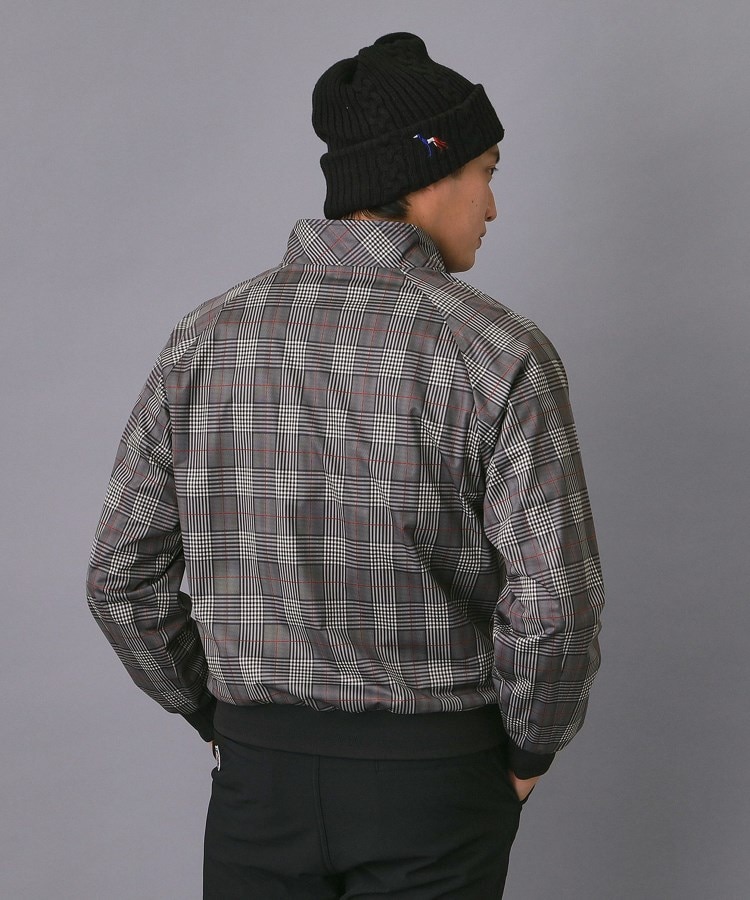 新レーベル ADABAT NAVY】グレンチェックブルゾン（ブルゾン