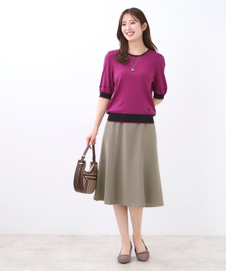 美シルエット】ソフトマーメイドスカート（ミモレスカート） | Reflect