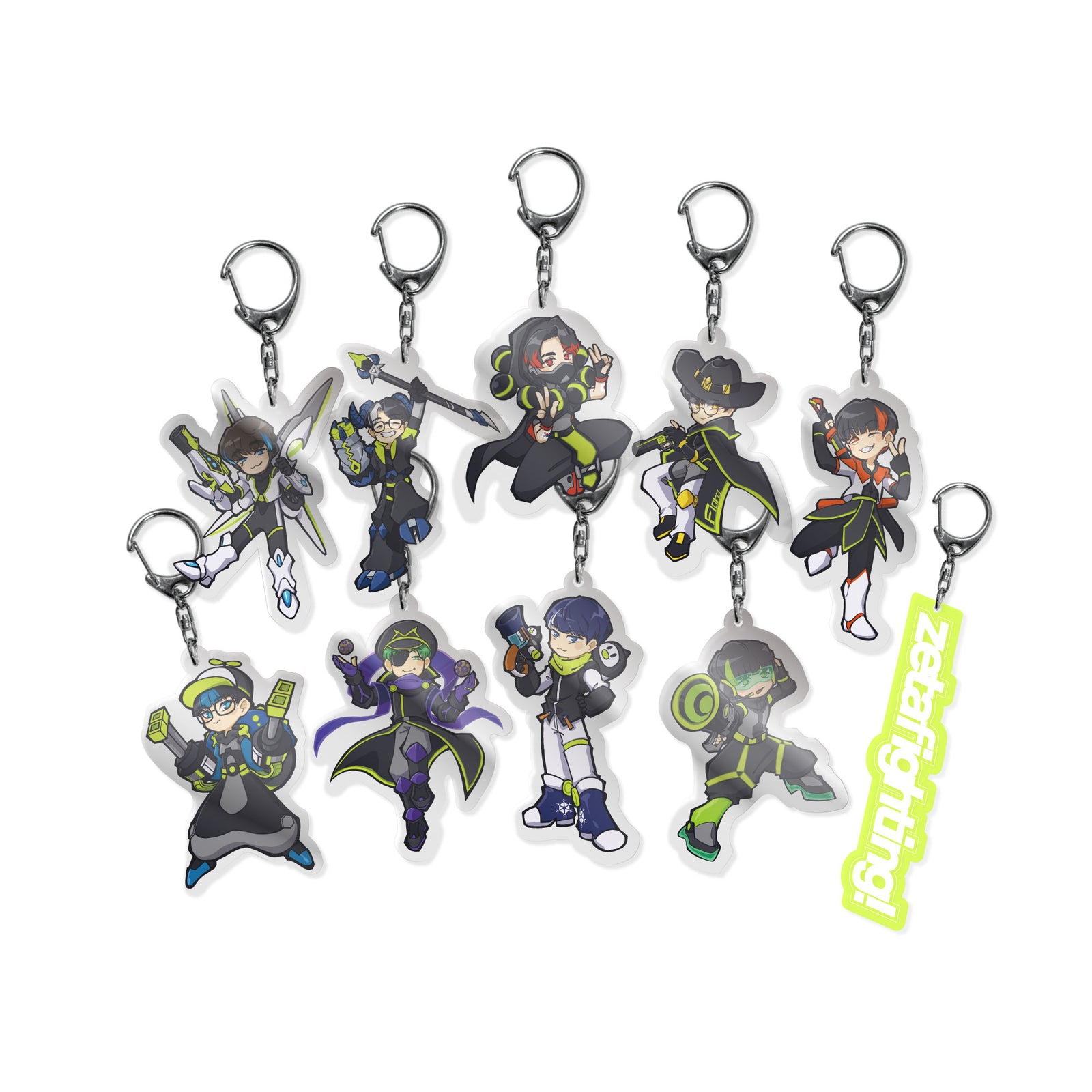 TEAM OVERWATCH ACRYLIC KEY CHAIN 2025 SPRING (RANDOM) – ZETA