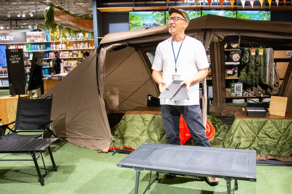 Alpen Outdoors限定商品『アルミユニットテーブル110スペシャル』や