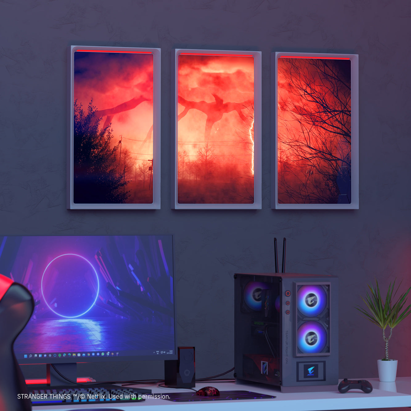 Atmoph Window Yo | Stranger Things (x3 set) + Scope – Atmoph Store