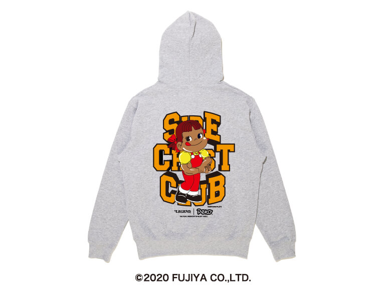 ビーレジェンドペコちゃん サイドチェストクラブ HOODIE | ビー