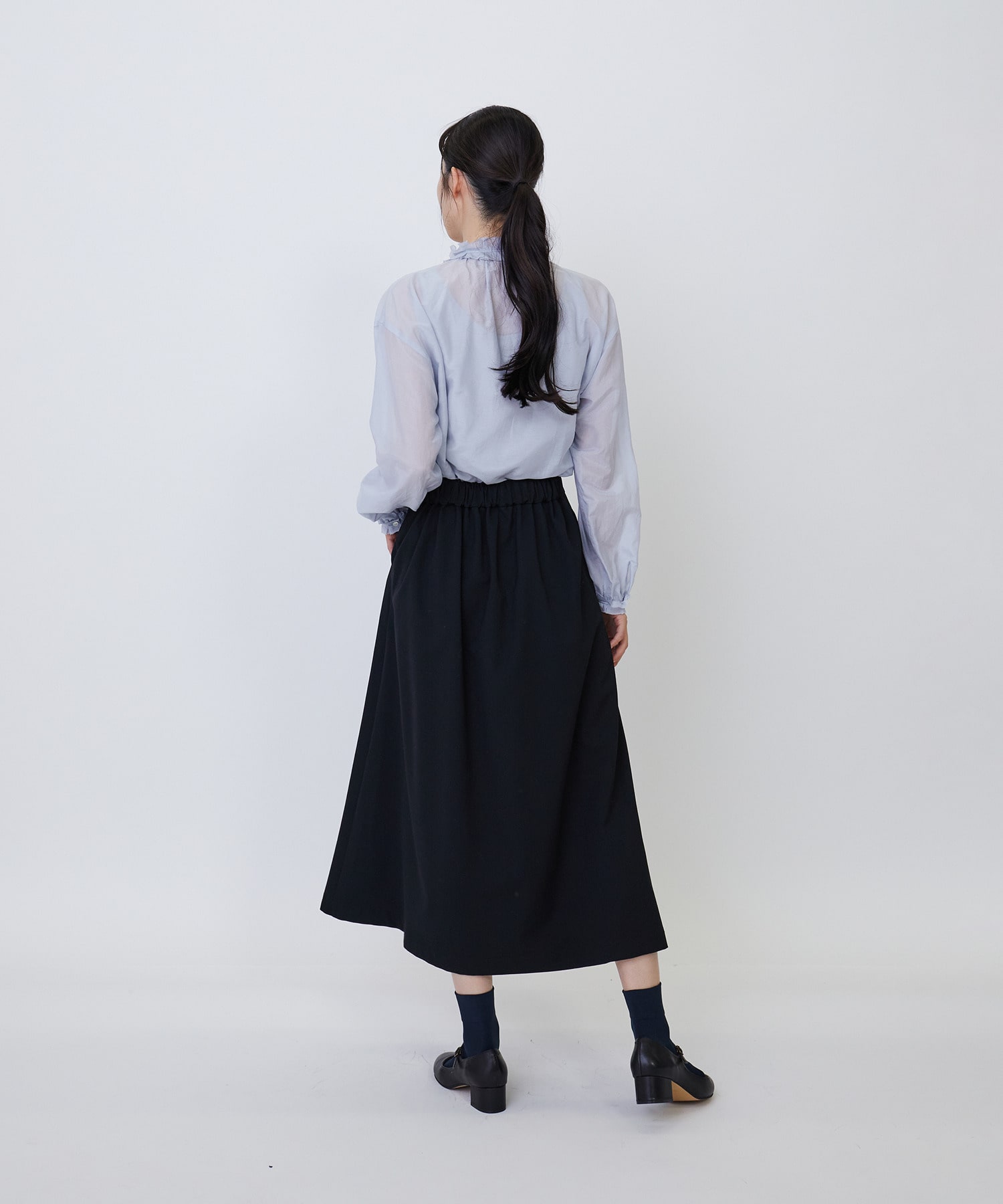 セットアップ】エステルウールボックスタックスカート｜BIGI online