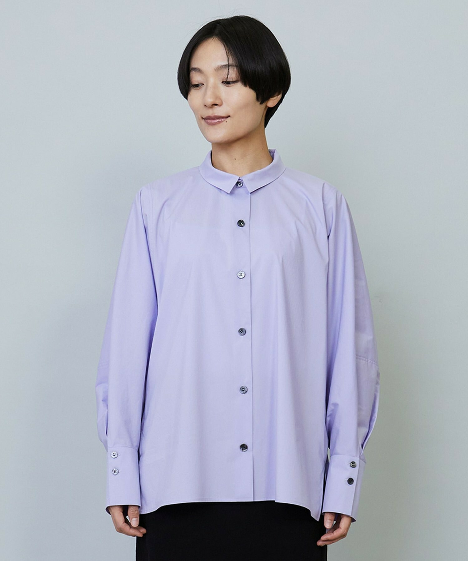 CPタイプライターバンドカラーシャツ｜BIGI online store - ビギ