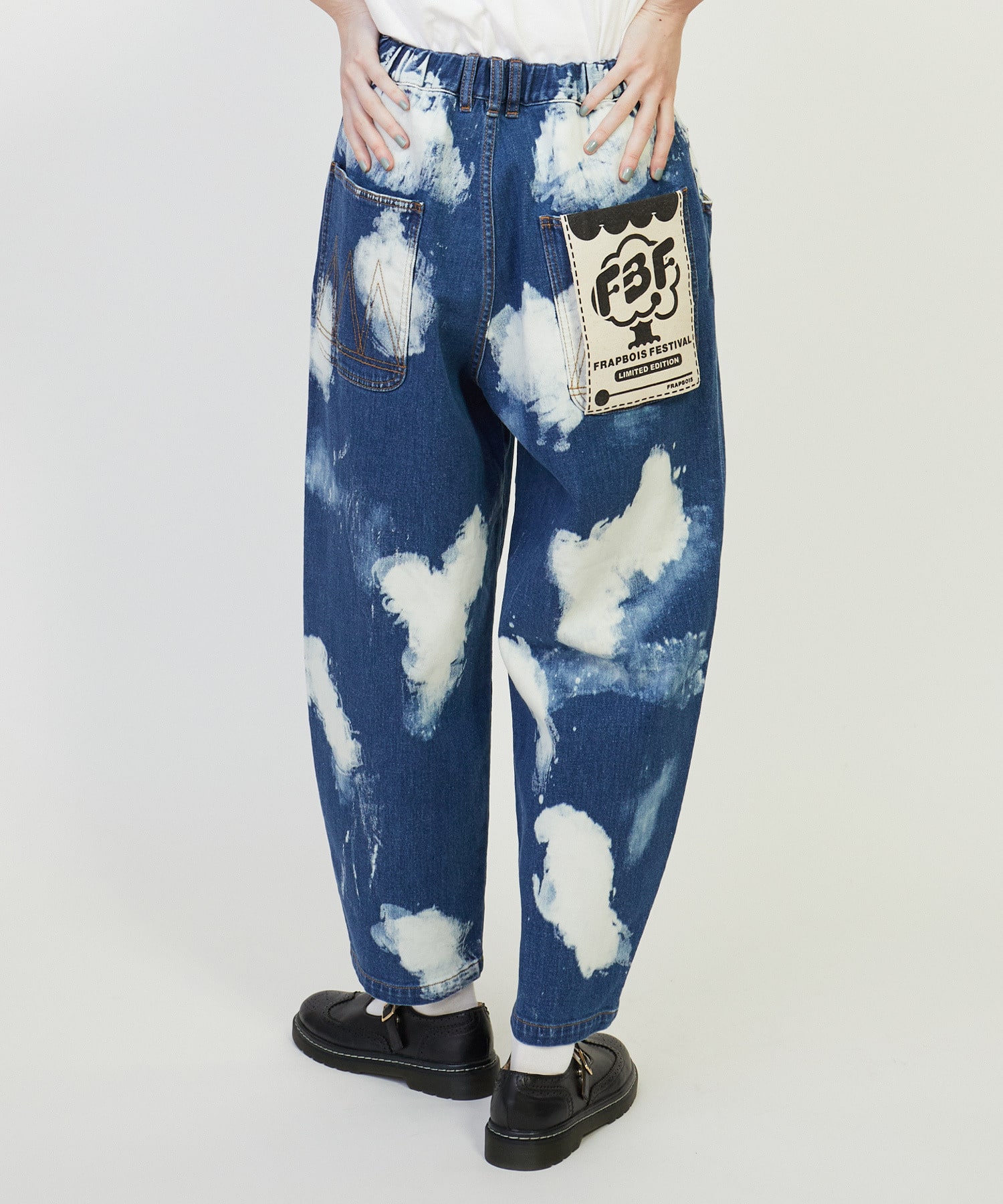 フラフェス ブリーチ加工デニム パンツ｜BIGI online store - ビギ
