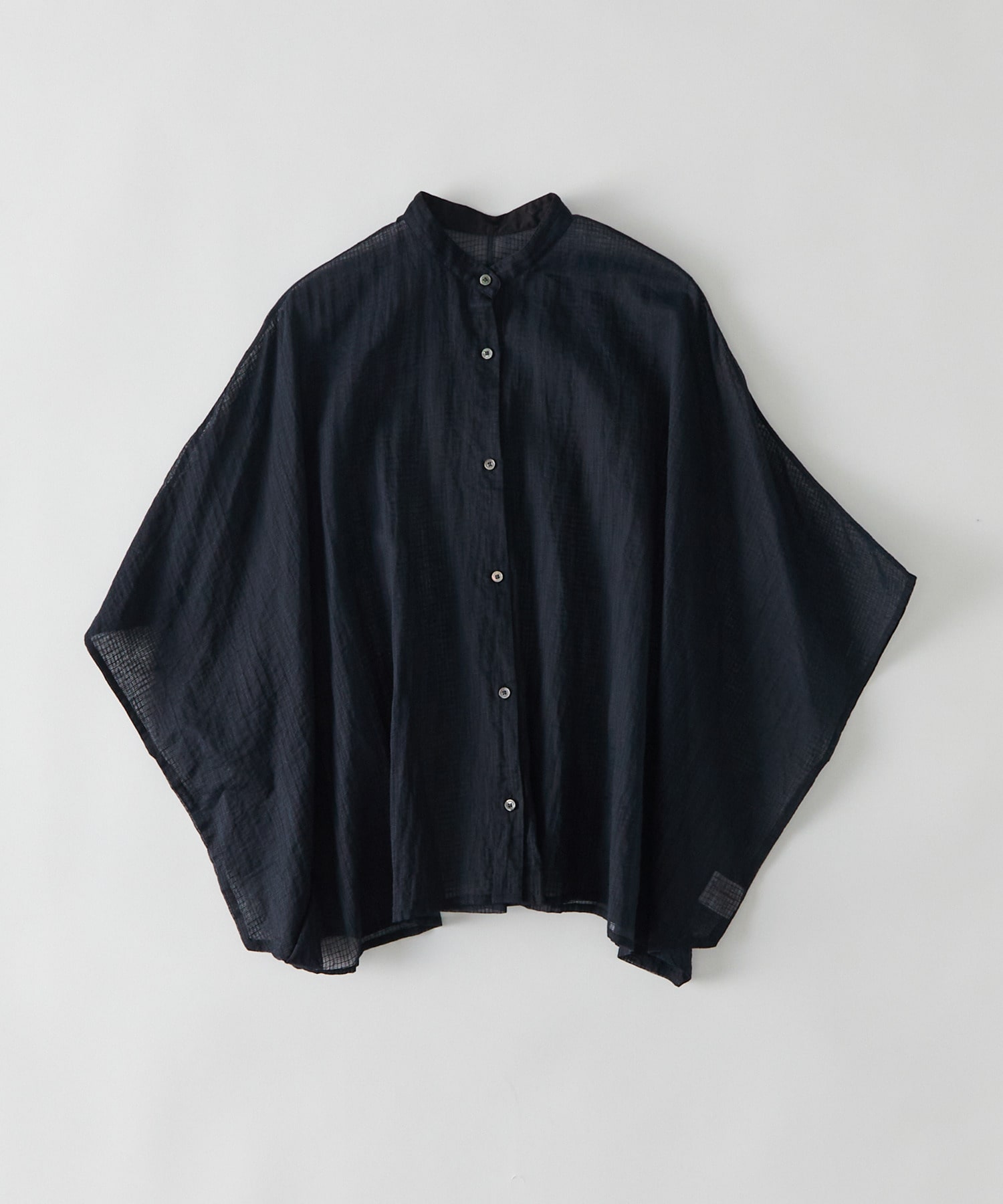 インドチェックシアーブラウス｜BIGI online store - ビギ オンライン