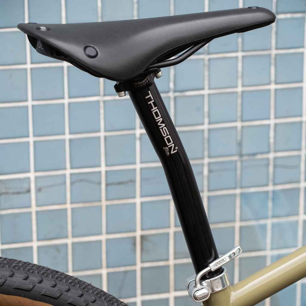 THOMSON* elite setback seatpost (black) - BLUE LUG ONLINE STORE
