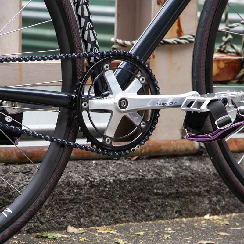 SUGINO* SG75 crank (silver) - BLUE LUG ONLINE STORE