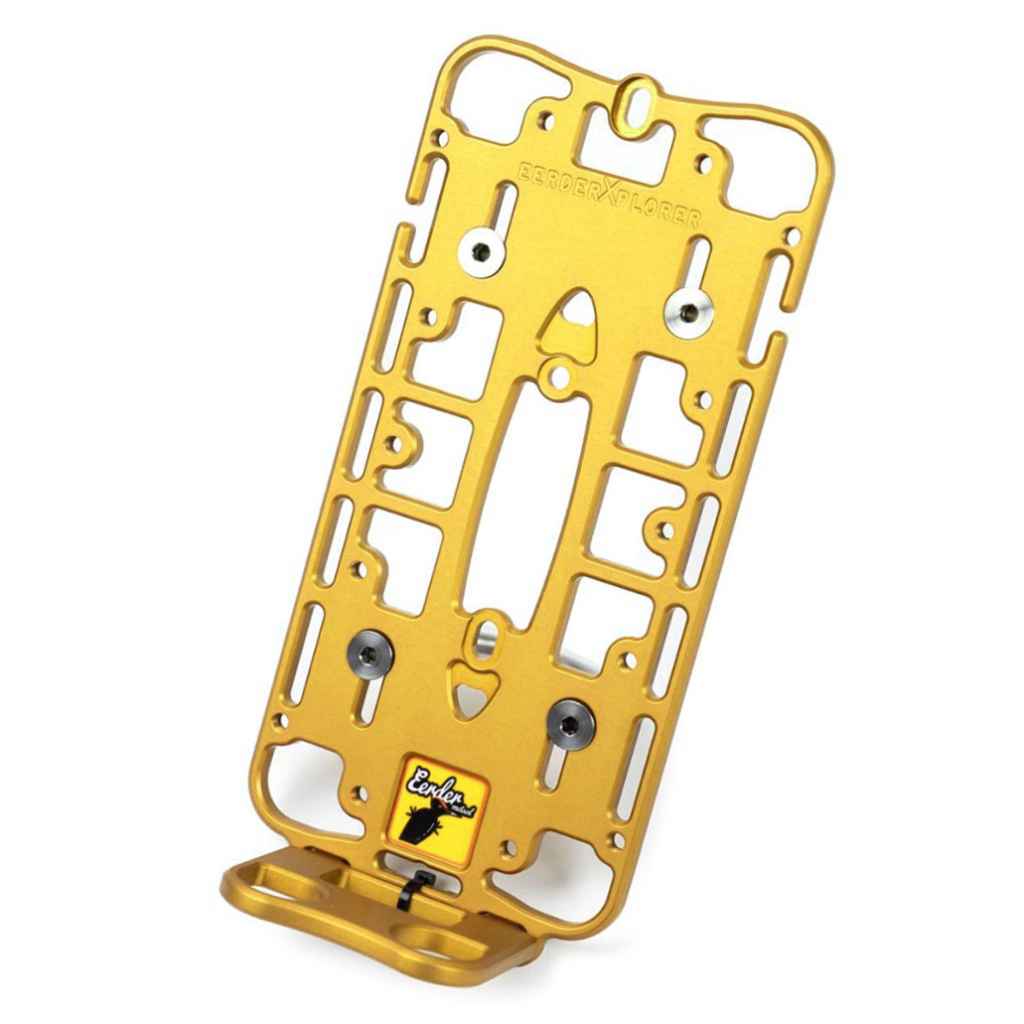 EERDER METAAL* utility platform MK6 (curry yellow) - BLUE LUG