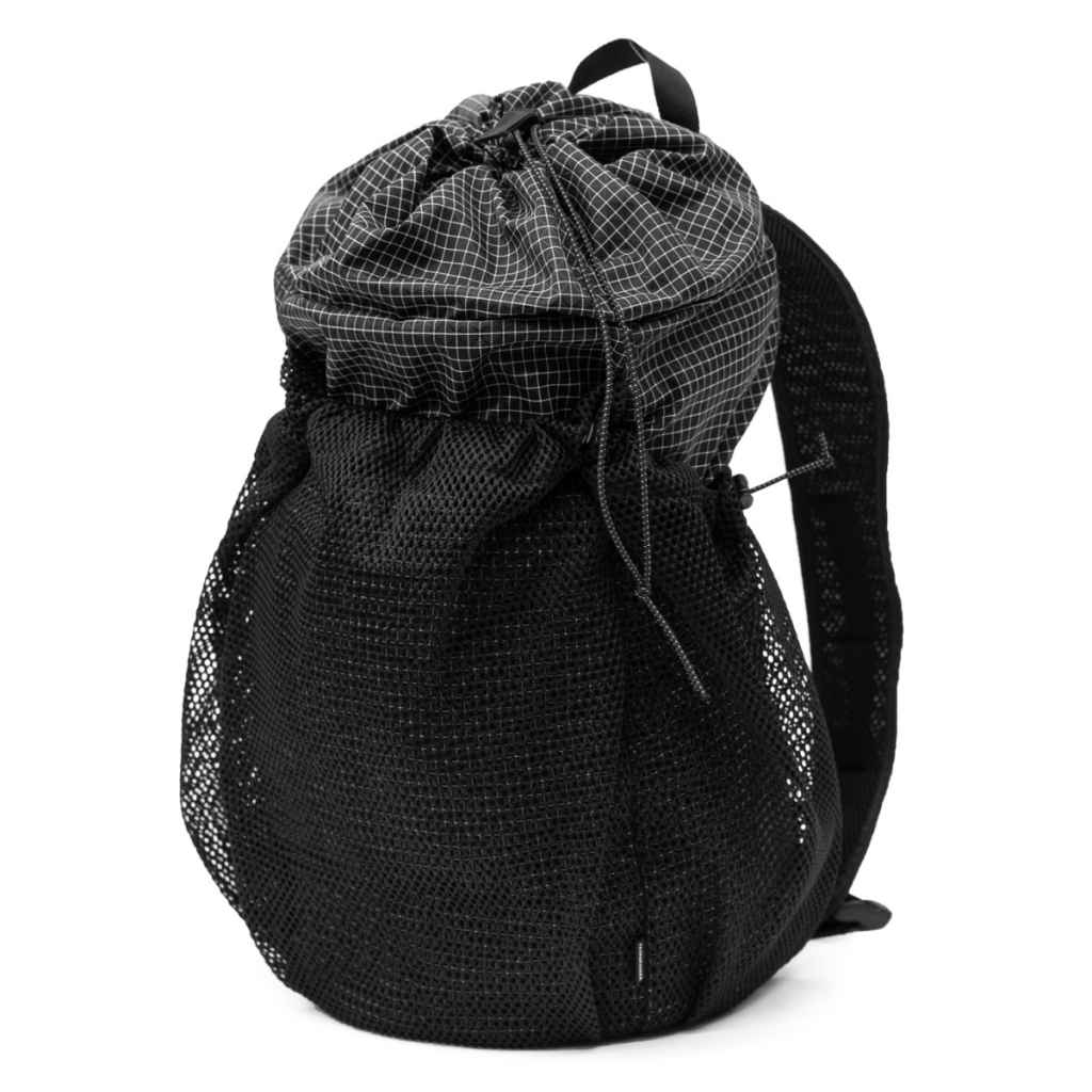 FAIRWEATHER* packable pack (rip black) - BLUE LUG ONLINE STORE