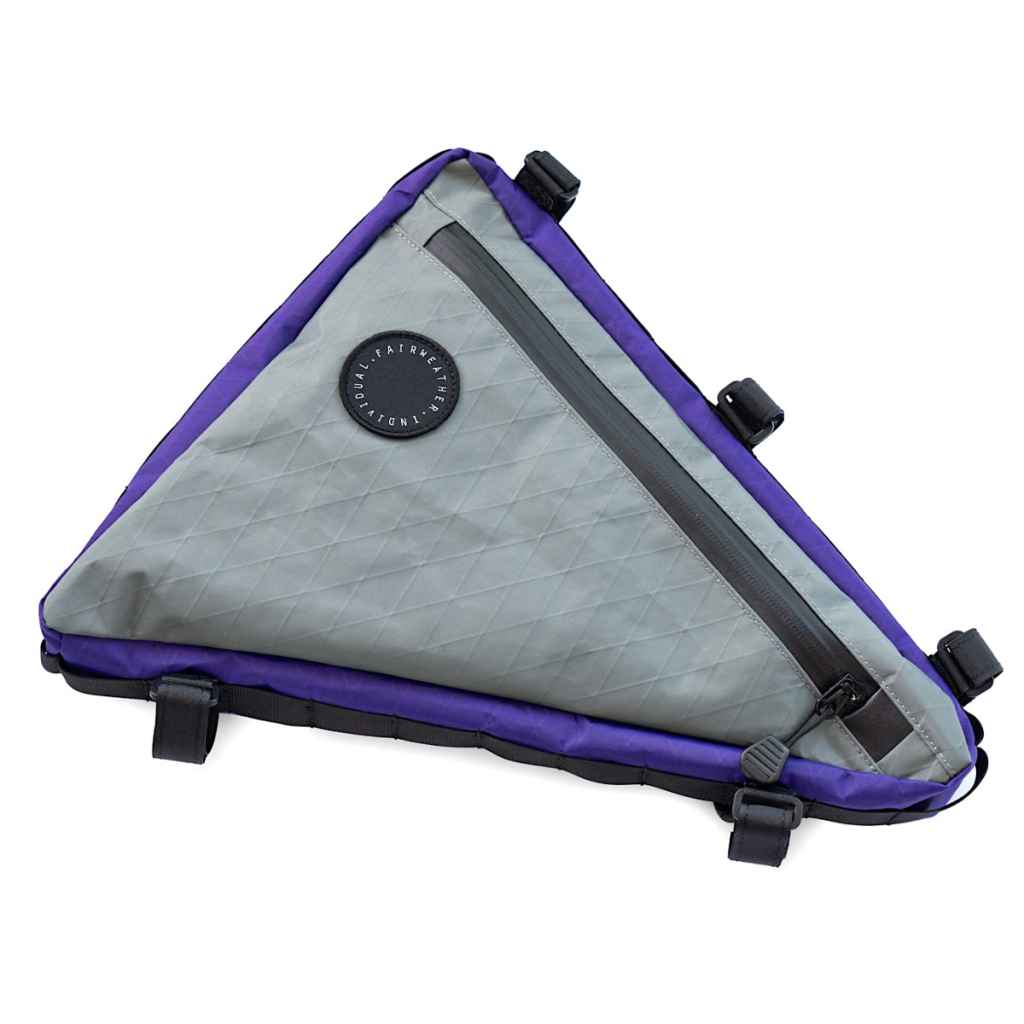 FAIRWEATHER* frame bag ADV (x-pac grey) - BLUE LUG ONLINE STORE