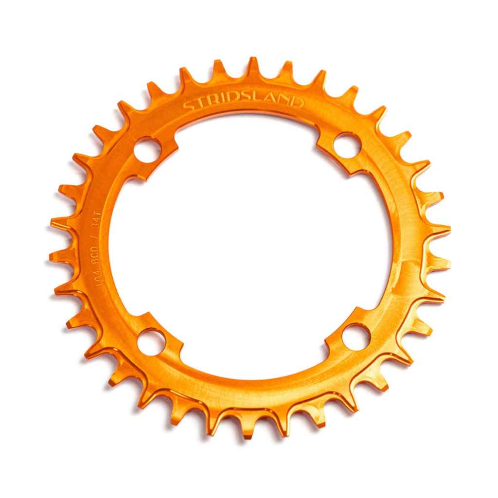 STRIDSLAND* narrow wide chainring (orange) - BLUE LUG ONLINE STORE