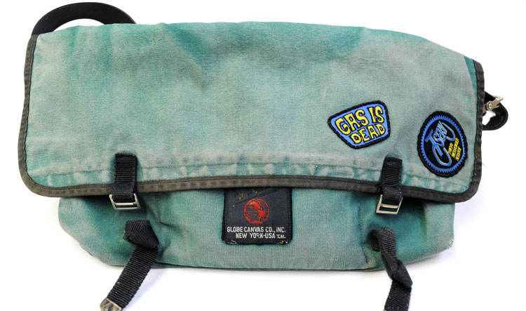DE MARTINI* 3601 messenger bag (canvas navy) - BLUE LUG ONLINE STORE