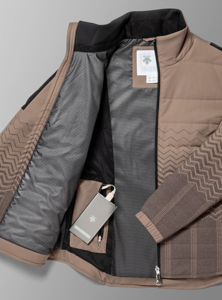 モバイルサーモ 中わたジャケット | デサントゴルフ公式