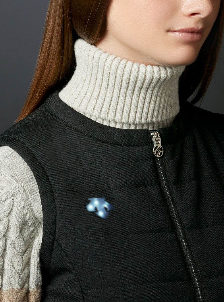 モバイルサーモリサイクル中わたベスト【アウトレット】 | デサント